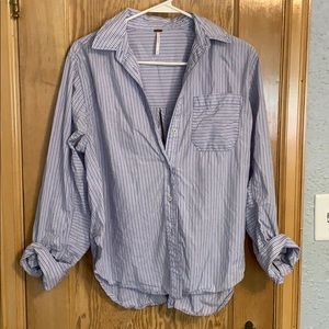 Free people long sleeve button up